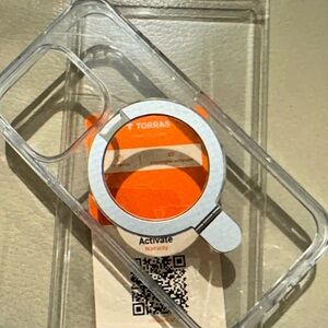 Torras Transparent Phone Case with Ring